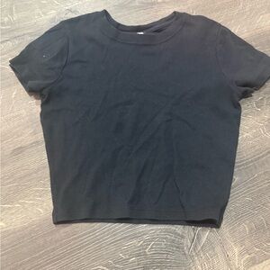Hollister Black Short Sleeve Tee